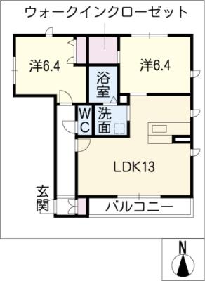 富良野Ｃの間取り