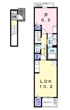 フロレゾンIの間取り