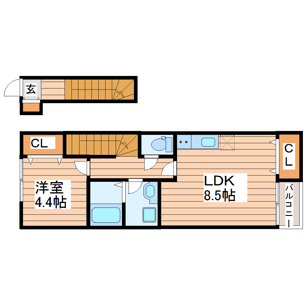 シンフォニーの間取り