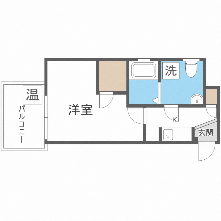 セレニテ日本橋ESTの間取り