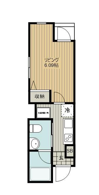 世田谷区祖師谷のマンションの間取り