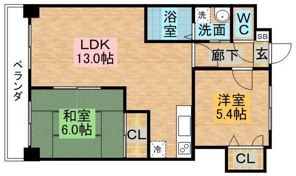 マンションハウスADD５の間取り