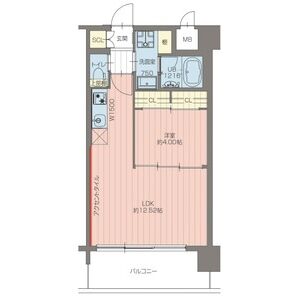 東大阪市下小阪のマンションの間取り