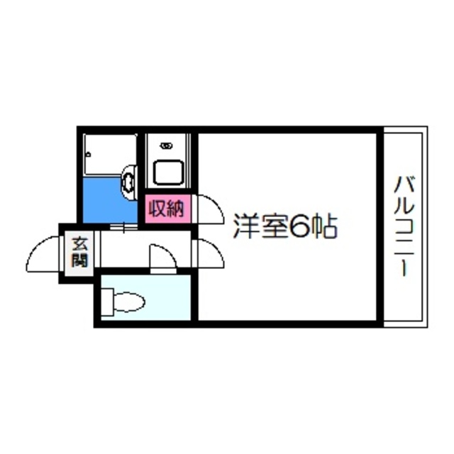 シャルマンフジ住吉壱番館の間取り