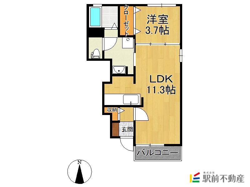 グラン　ソレイユの間取り