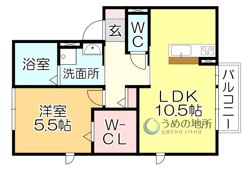 リーベンコートの間取り