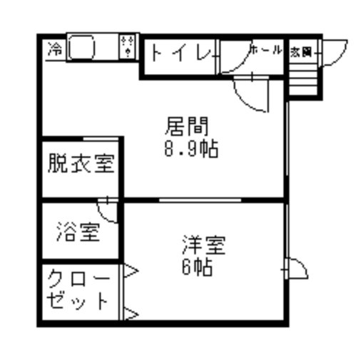 リバーガーデンの間取り