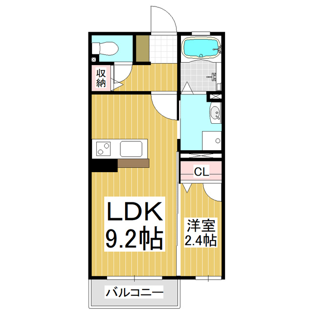 カーサテラスの間取り