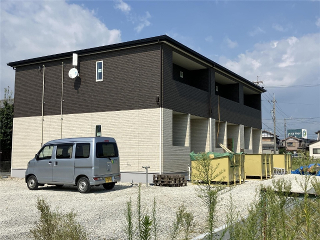 【仮）小松新築アパートの建物外観】