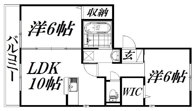 アヴェニールの間取り