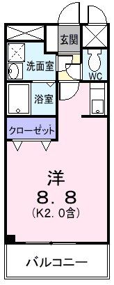 アベニュー末広の間取り