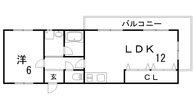 ヴィーブル西鈴の間取り