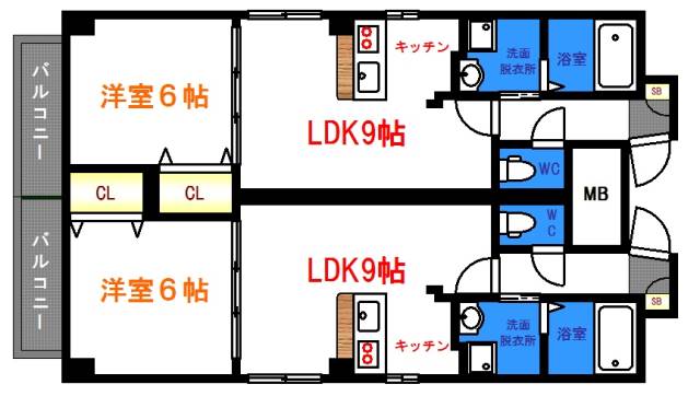 MRIトラストビルの間取り