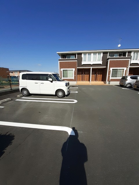 【グランドサン　菊池の駐車場】