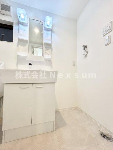 洗面設備　洗面所です