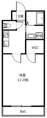 ポレール鞍馬口の間取り