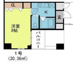 アクティ江之子島の間取り