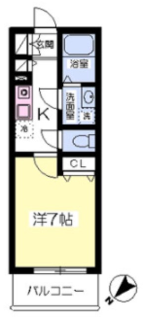 御殿場市新橋のマンションの間取り