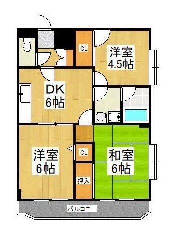 志木市本町のマンションの間取り