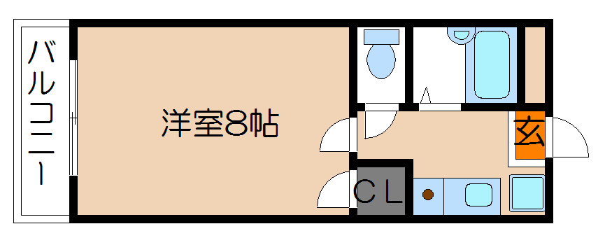 メゾンエチーフの間取り