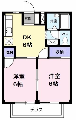 グリーンアベニューの間取り