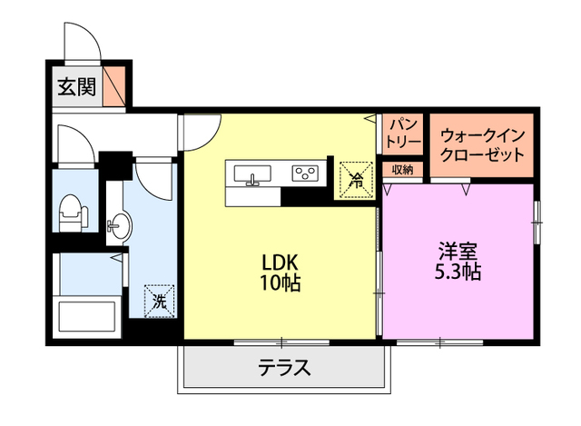 D-room SUMON 柳橋の間取り