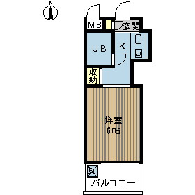 ロザール鎌ヶ谷の間取り