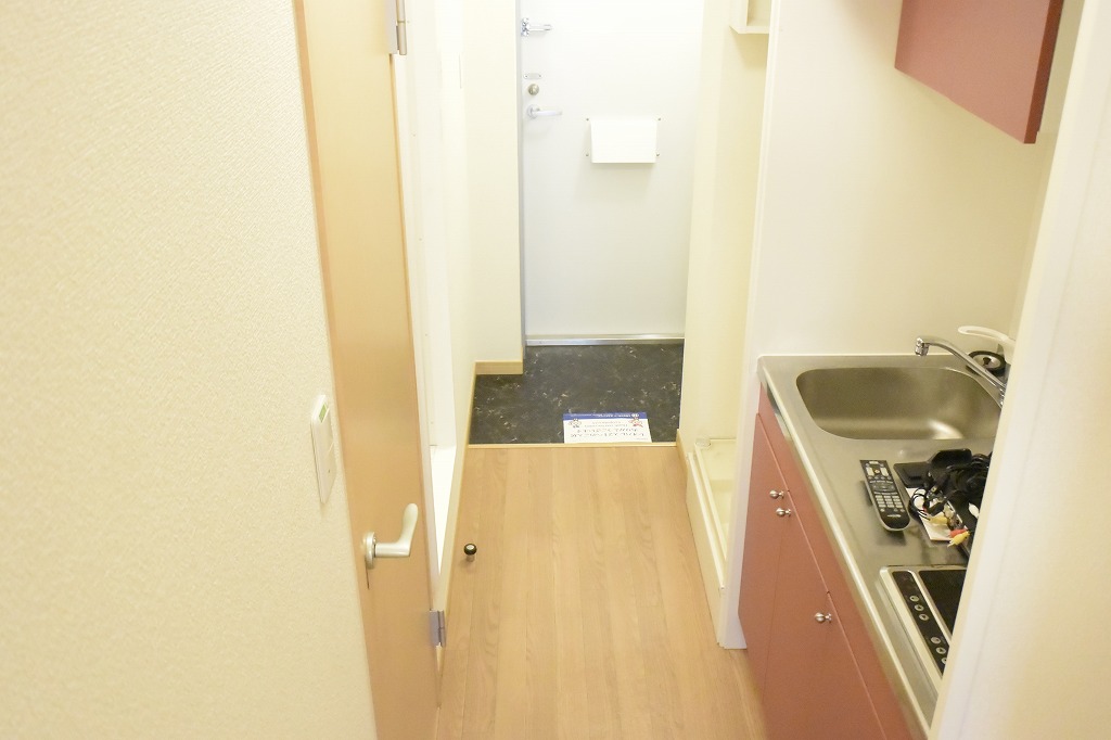 玄関　きれいです。