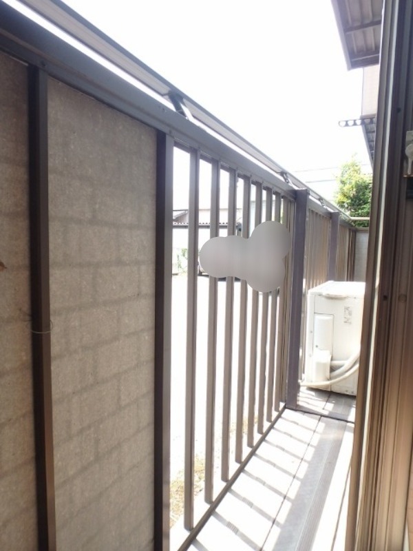 バルコニー　図面と現状に相違がある場合には現状を優先