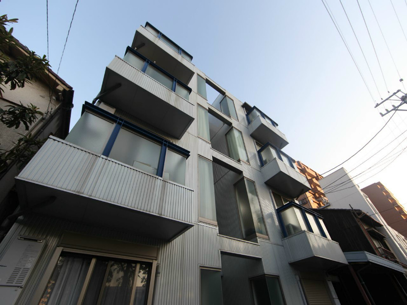 建物外観　外観　オートロック完備　デザイナーズ