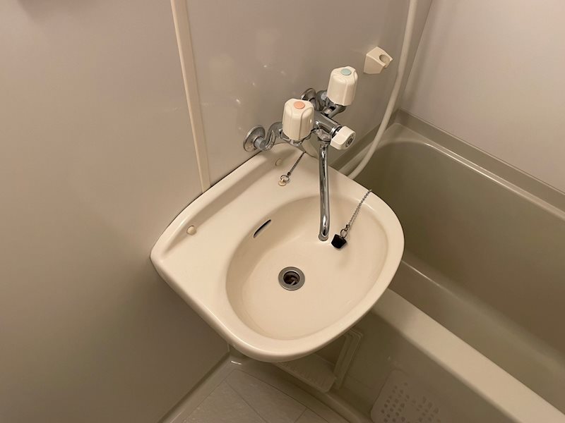 洗面設備　別部屋参考になります。