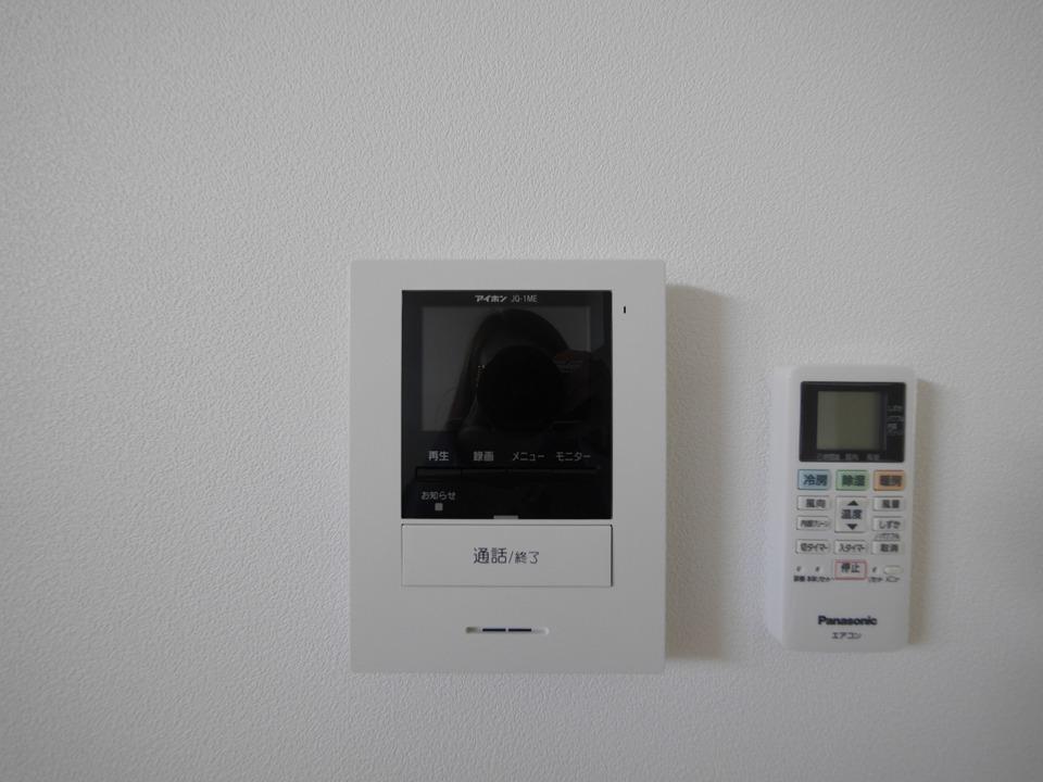 セキュリティ　快適な暮らしを守るＴＶモニターホン付き