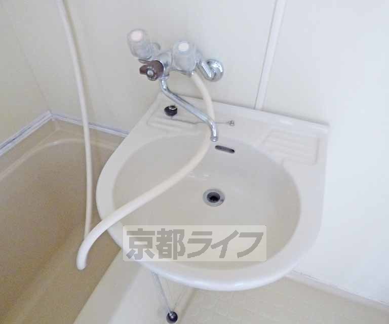 洗面設備　洗面台です。