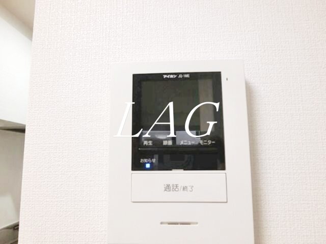 セキュリティ　モニター付きインターフォンです。