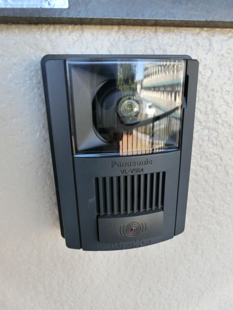 セキュリティ　来訪者が分かるので女性も安心です！