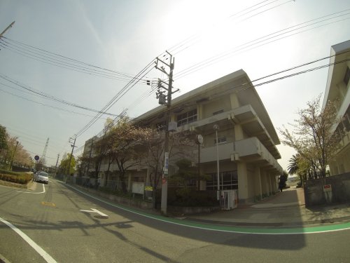 中学校　伊丹市立松崎中学校（中学校）まで448m