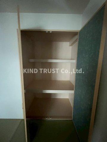 収納　ちょっとした収納スペースも充実しています