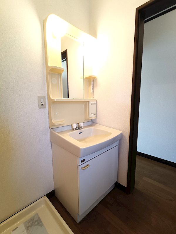 洗面設備　※間取りが反転タイプのお部屋のお写真です。