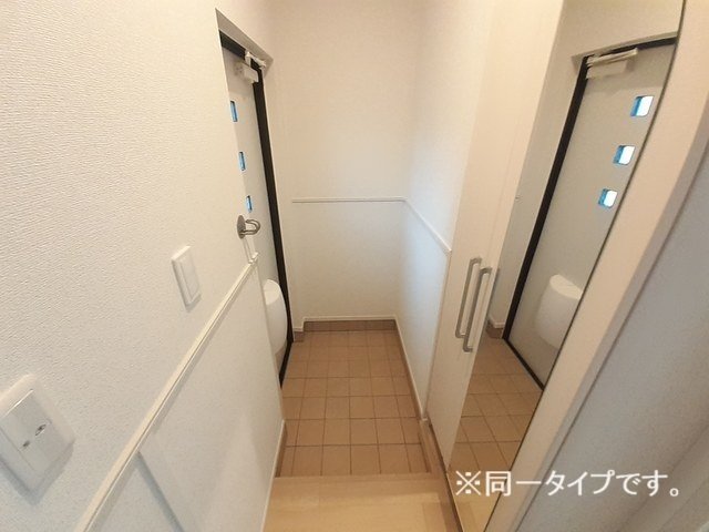 玄関　ゆったりとした玄関です