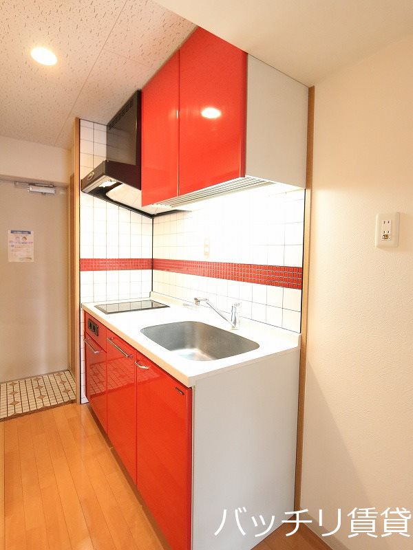 キッチン　別号室写真の為現況を優先致します。