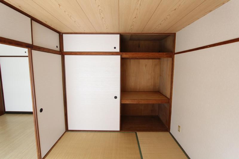 収納　写真は同タイプのお部屋になります。
