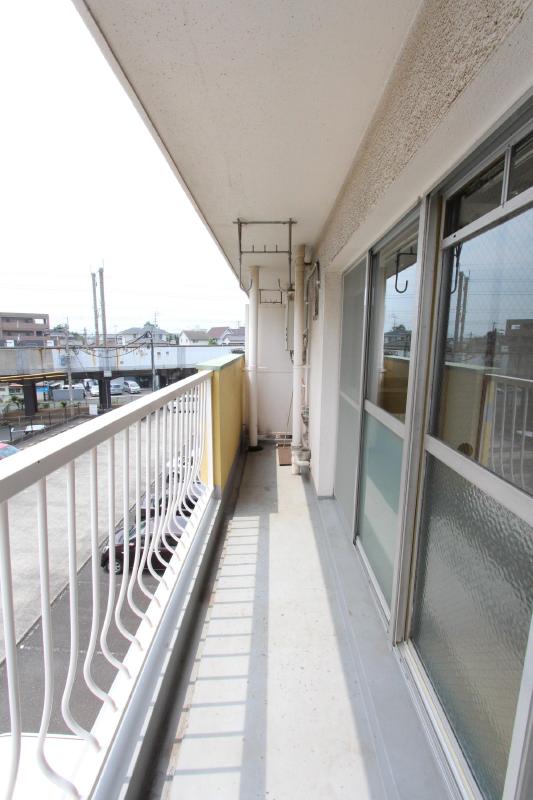 バルコニー　写真は同タイプのお部屋になります。