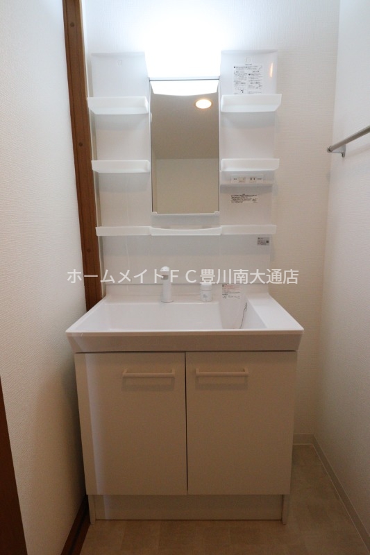 洗面設備　同型別部屋