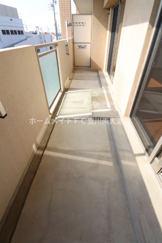 バルコニー　同型別部屋