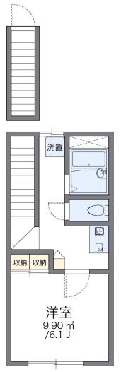 レオパレスSENGENの間取り写真