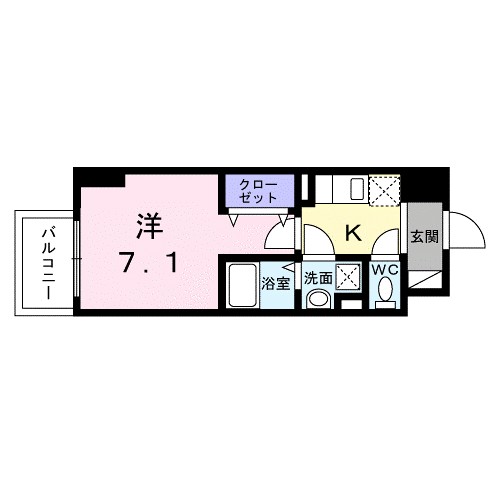 スアヴィス平塚八重咲の間取り写真