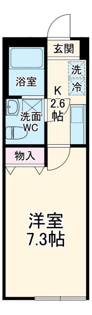 ブロンテ宮崎台の間取り写真