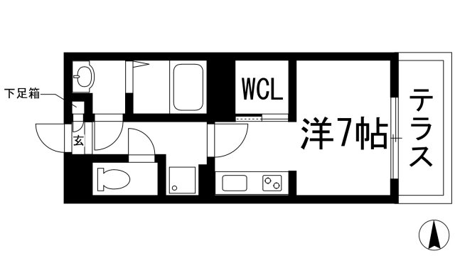 ルミネ甲東園の間取り写真