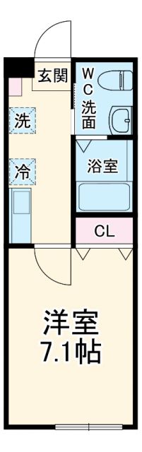 QUIET CRAB HOUSE 本郷台の間取り写真