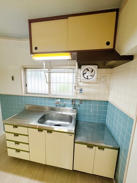 佐井寺ハイツのキッチン写真